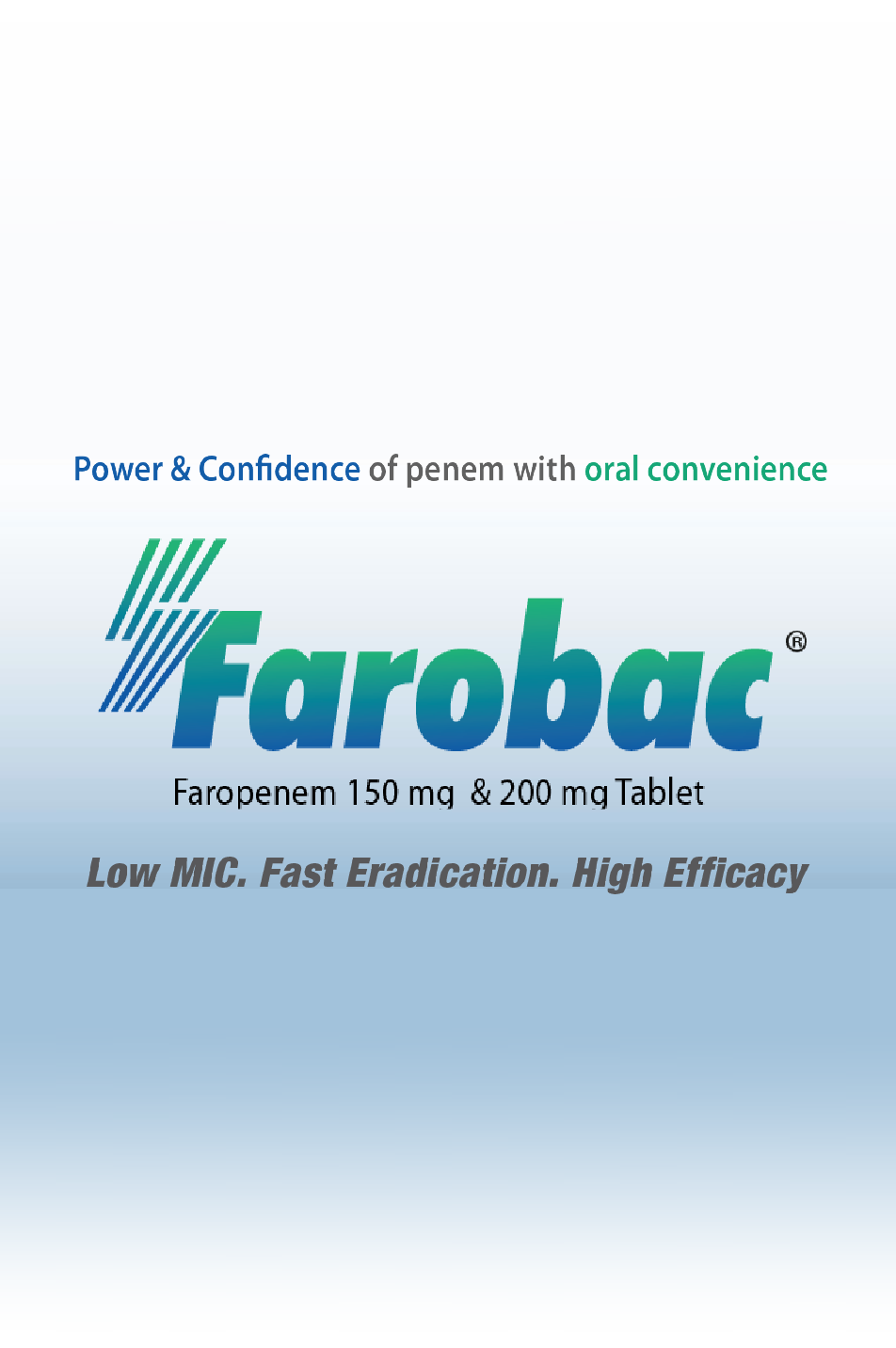 farobac tagline & logo